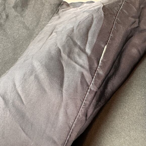 ZARA Black Blazer Notch Lapel Wrap-Tie Gathered Shoulder Formal Size Medium M - Picture 6 of 7